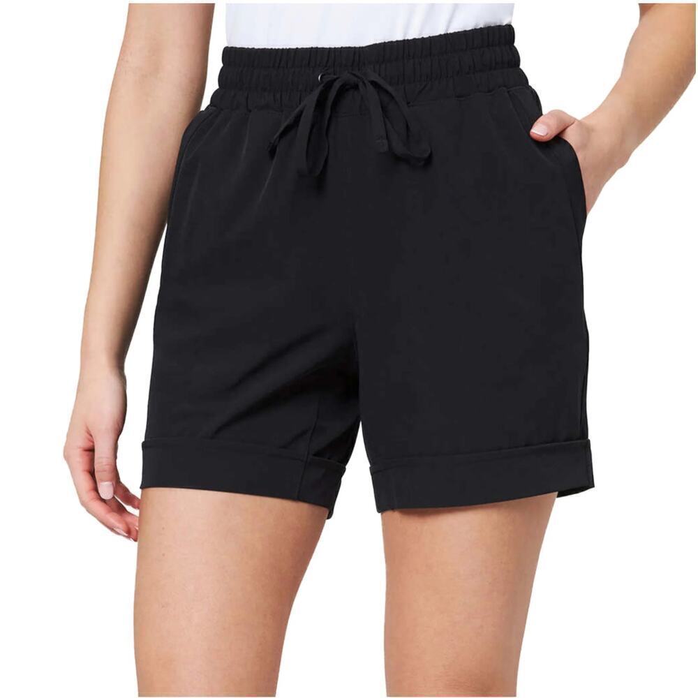 Mondetta Athletic Shorts with Pockets Dusty Purple Women's Size S